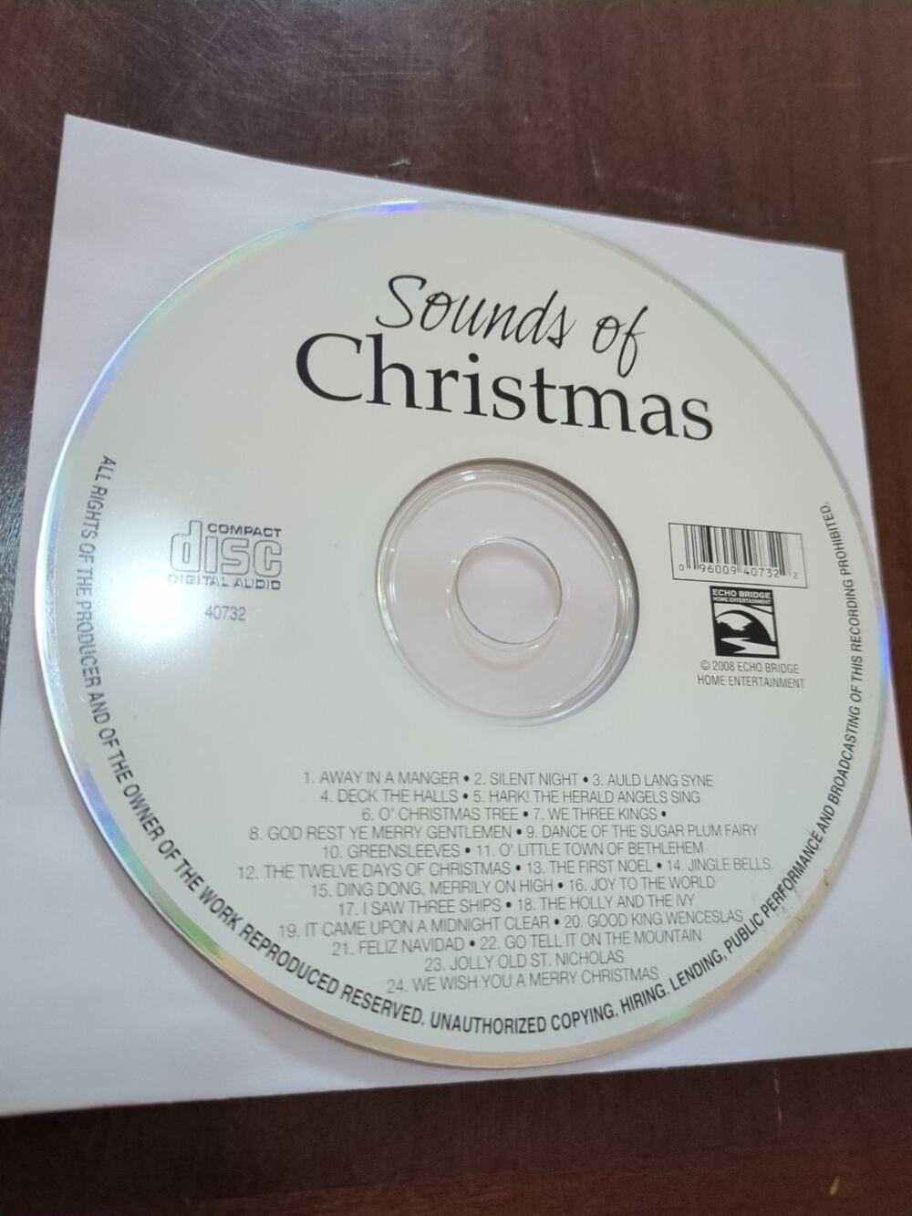 Sounds of Christmas by Various Artists CD Nov-2008 disc only